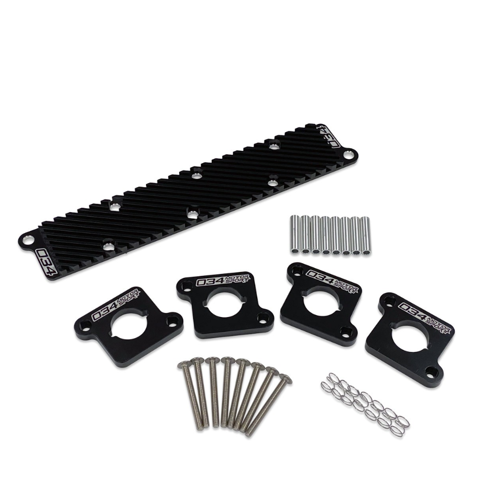 034 Motorsport Billet Coil Pack Hold Down Bracket Kit B5 · B6 · 8N · 1J · MK1 · MK4 1.8T