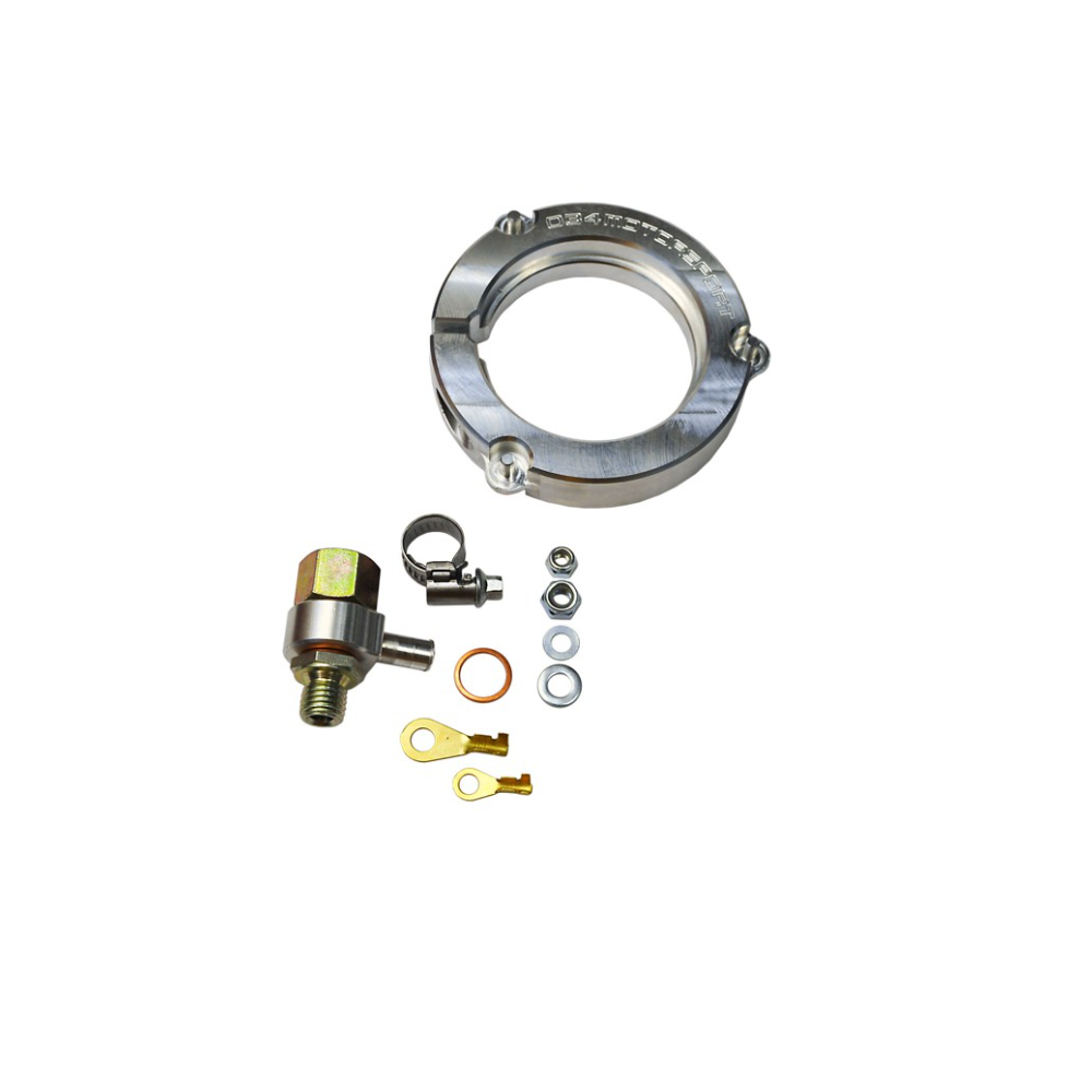 034 Motorsport Billet Drop-In Fuel Pump Adapter Kit B5 · B6 A4 · C5 A6