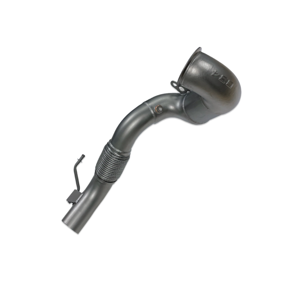 034 Motorsport Cast Stainless Steel Racing Downpipe MK7 Golf · GTI · 8V A3 FWD