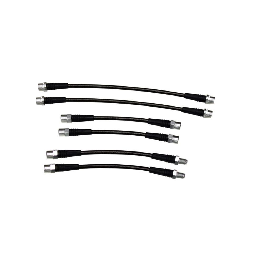 034 Motorsport Stainless Steel Braided Brake Line Kit B5 A4 · S4