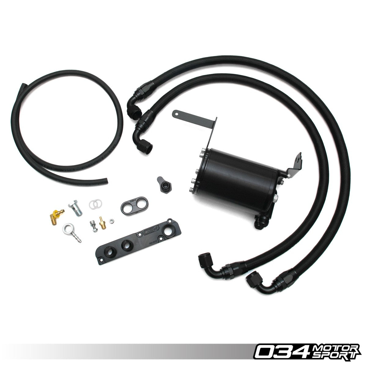 034Motorsport Billet Catch Can Kit B7 A4 2.0T FSI