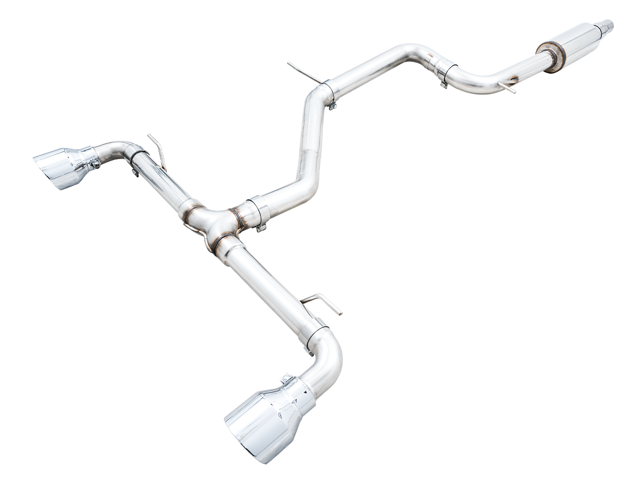 AWE Tuning Track Exhaust - VW MK8/MK8.5 GTI