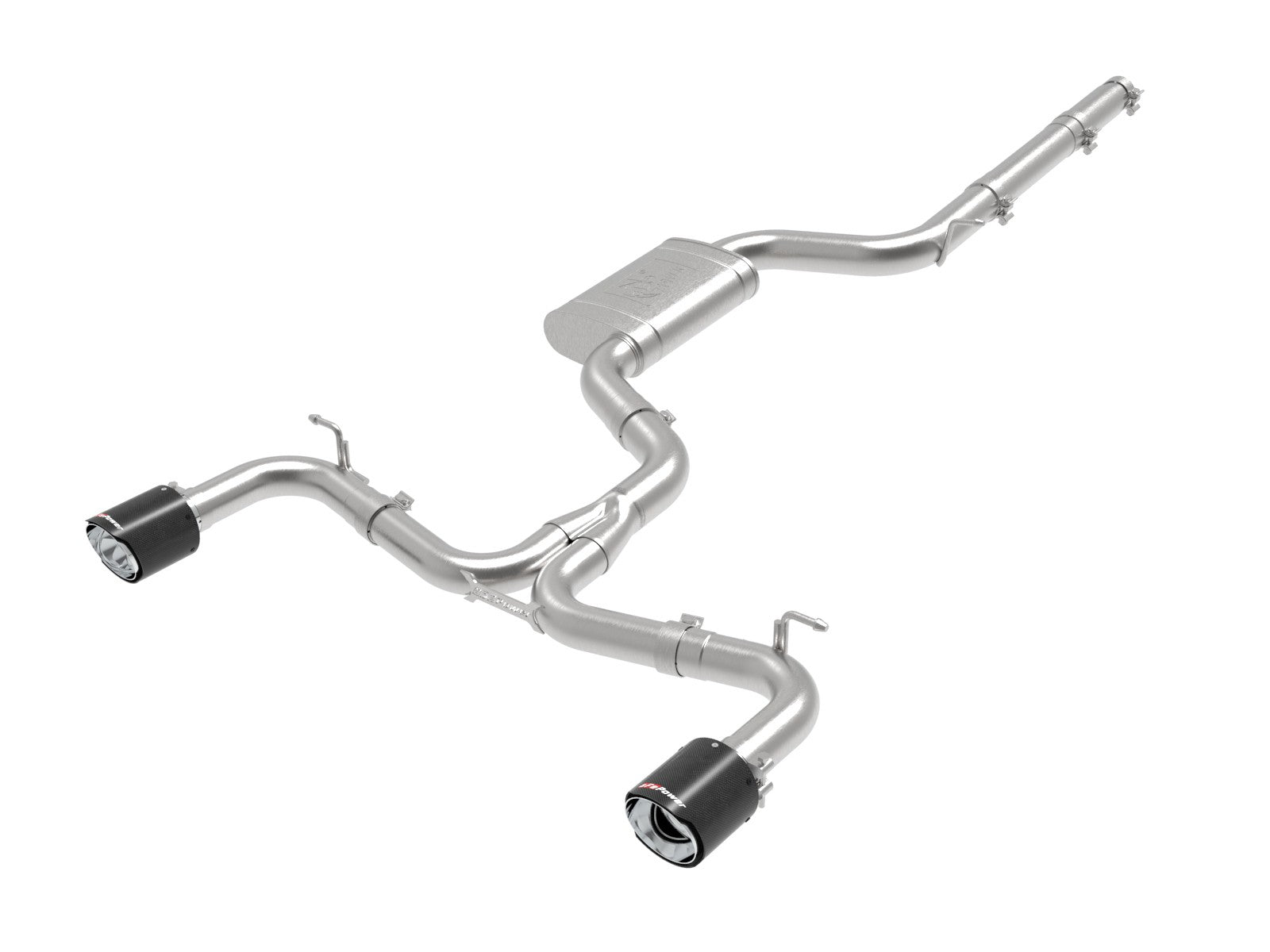 aFe MACH Force-Xp 3" to 2.5" 304 Stainless Steel Cat-Back Exhaust System (4.5" tips) - MK7.5 GTI