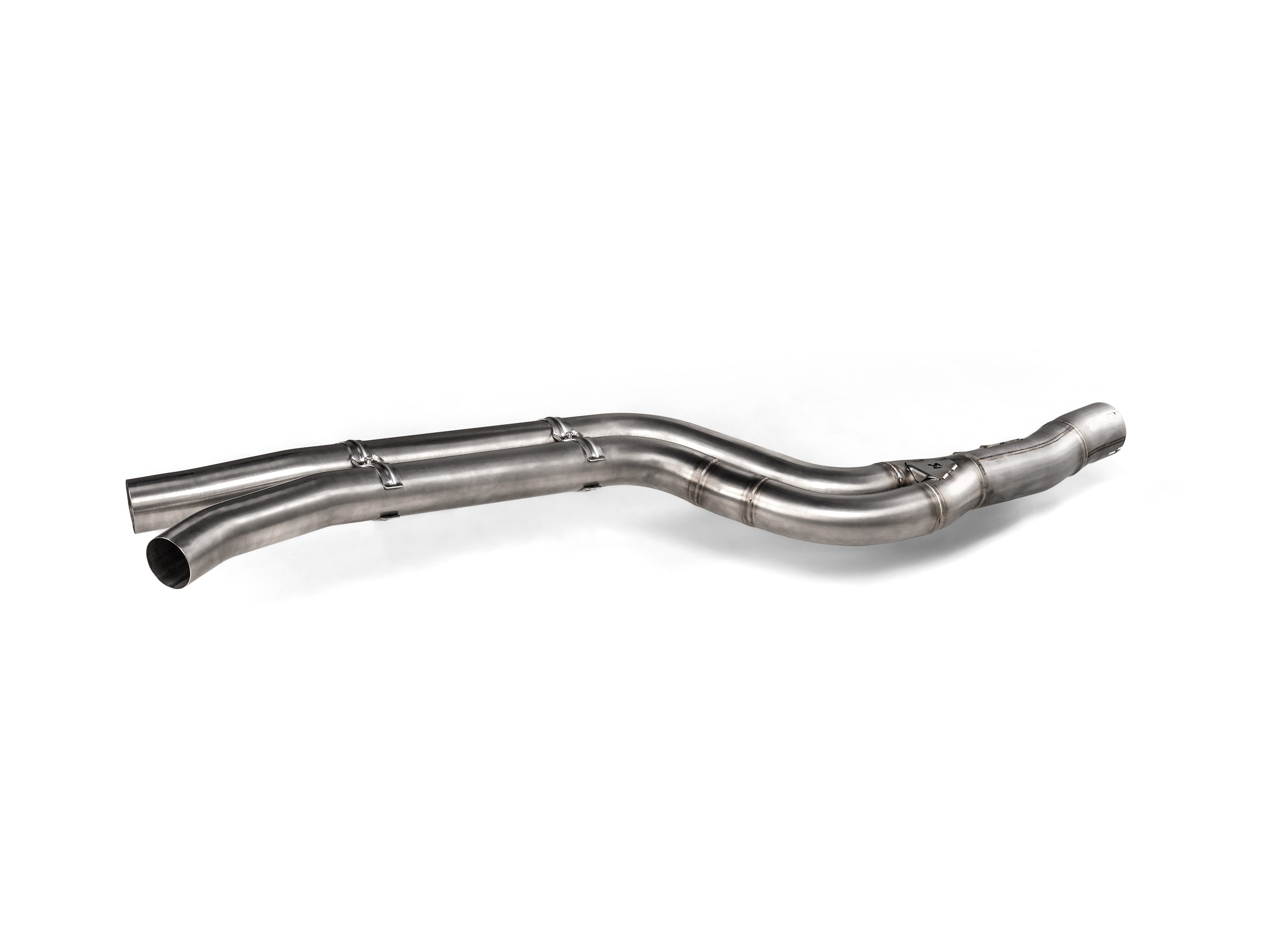 Akrapovic Evolution Link Pipe Set (SS) - Toyota A90 Supra Without OPF/GPF