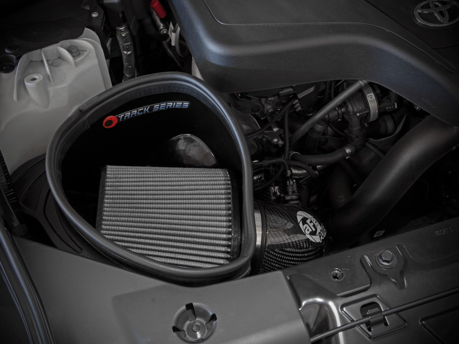 aFe Track Series Carbon Fiber Cold Air Intake System - Toyota A90 Supra 2.0