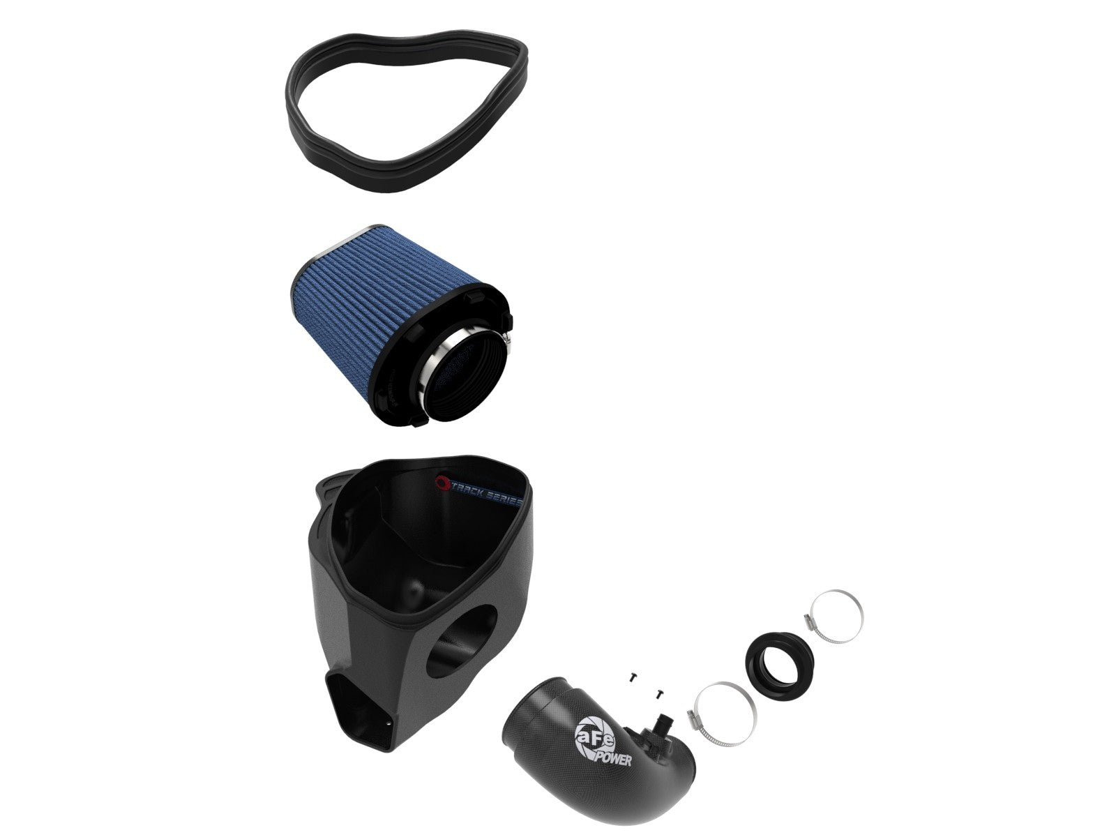 aFe Track Series Carbon Fiber Cold Air Intake System - Toyota A90 Supra 2.0