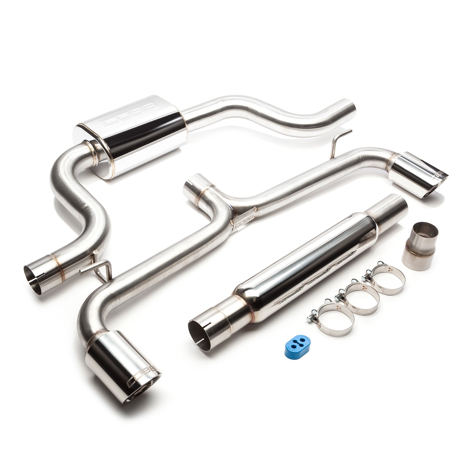 COBB Stainless Steel Cat-Back Exhaust - MK8/MK8.5 GTI