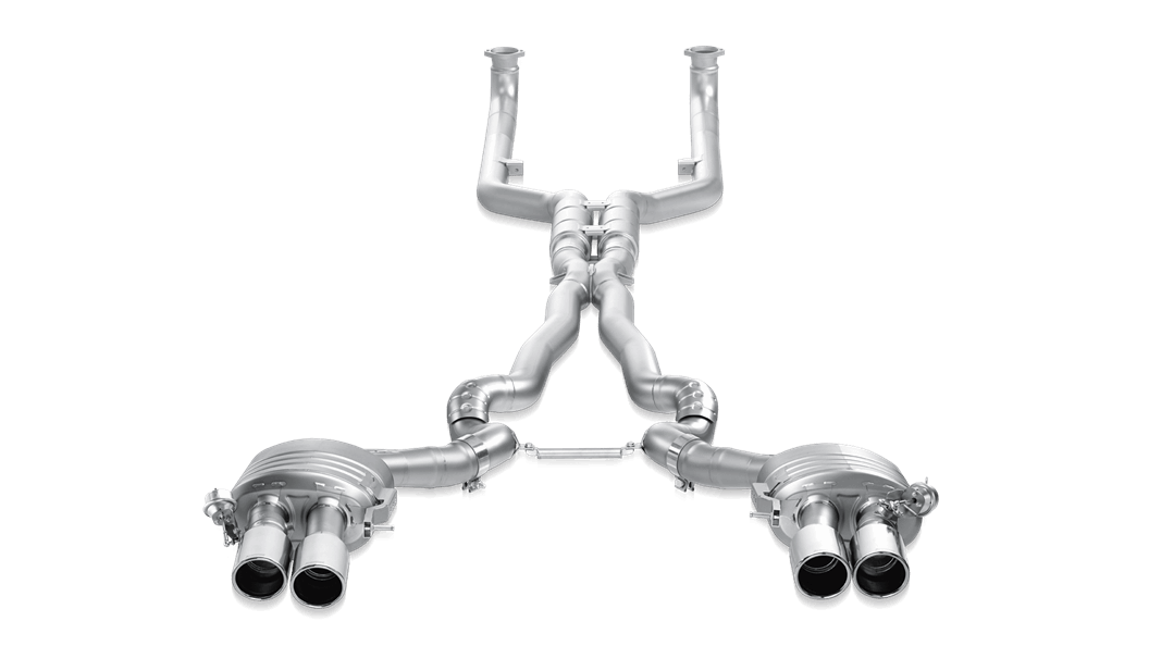 Akrapovic Evolution Line Titanium Exhaust - BMW F06 M6 Gran Coupe