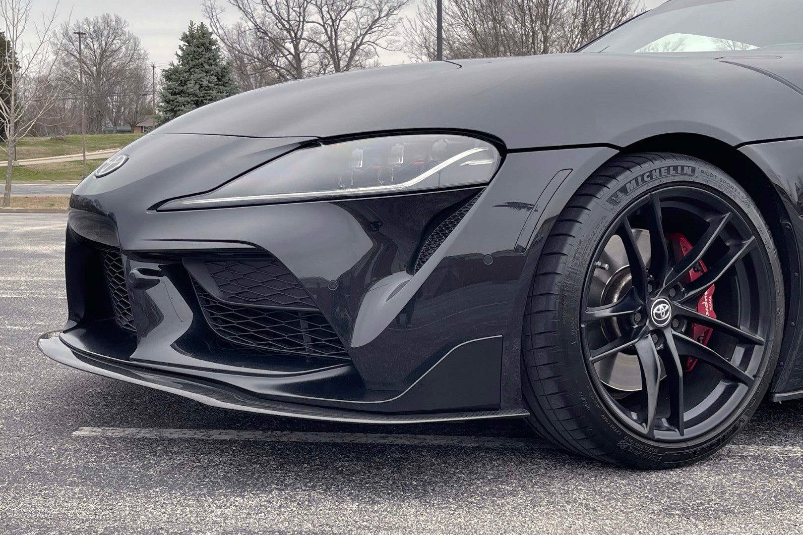 DINAN Carbon Fiber Front Lip - A90/A91 Supra