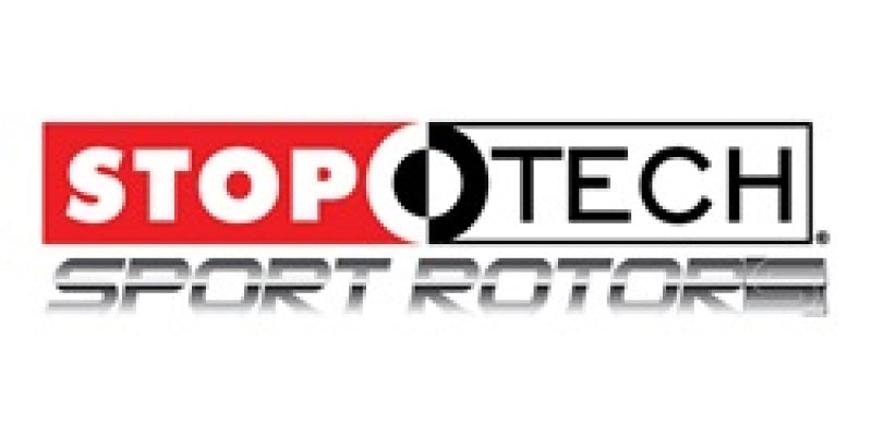 StopTech 04-06 Audi TT Quattro / 04 VW Golf R32 AWD Drilled Left Front Rotor
