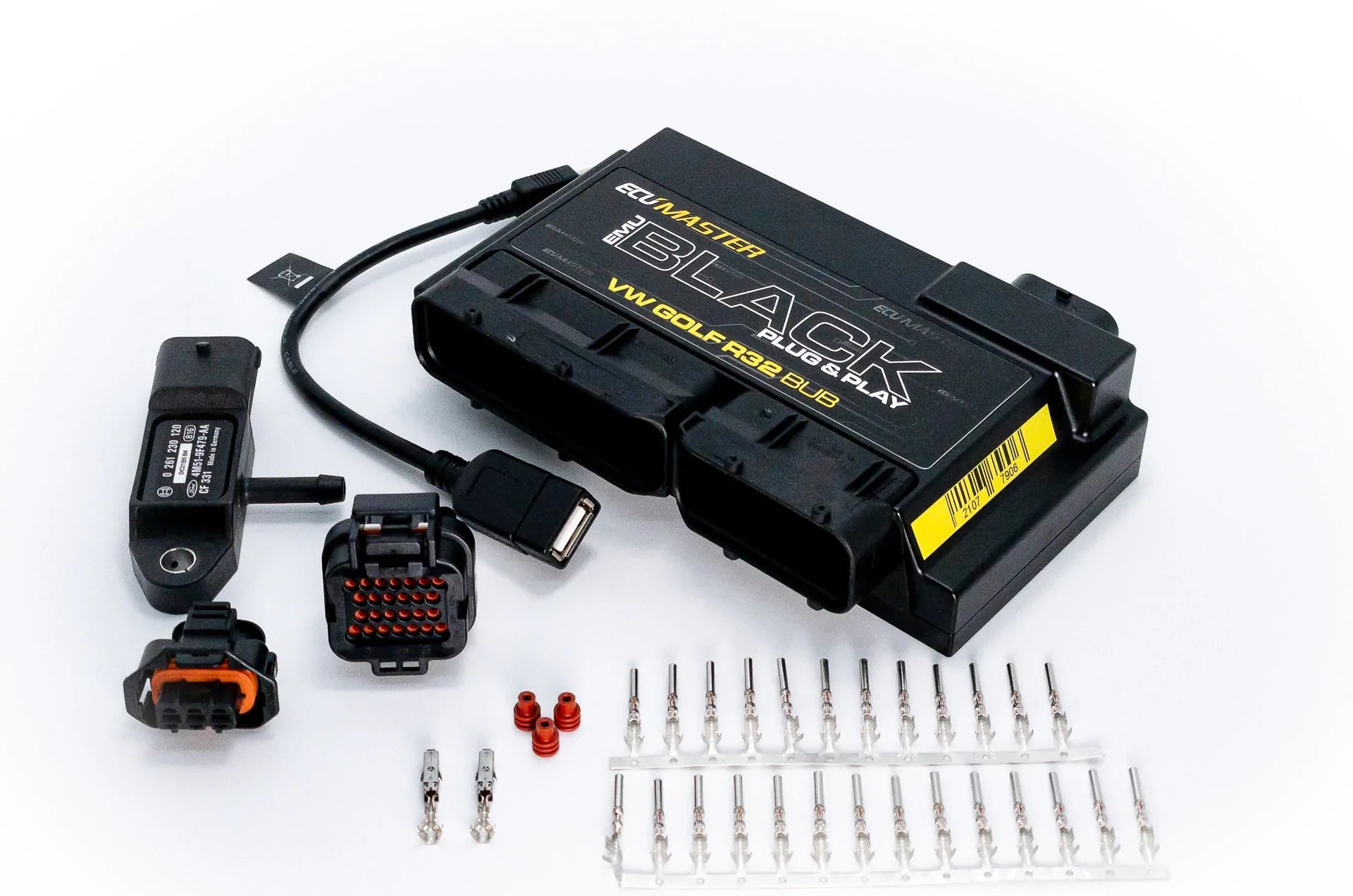ECUMASTER EMU Black Plug-In ECU - VW MK5 Golf R32, Audi A3, TT VR6 BUB