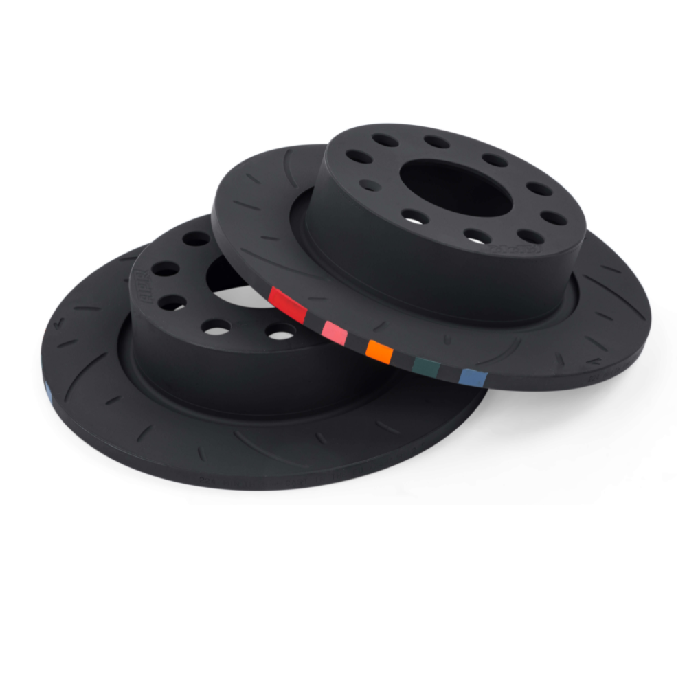 APR Slotted Rear Brake Rotors 253x10mm