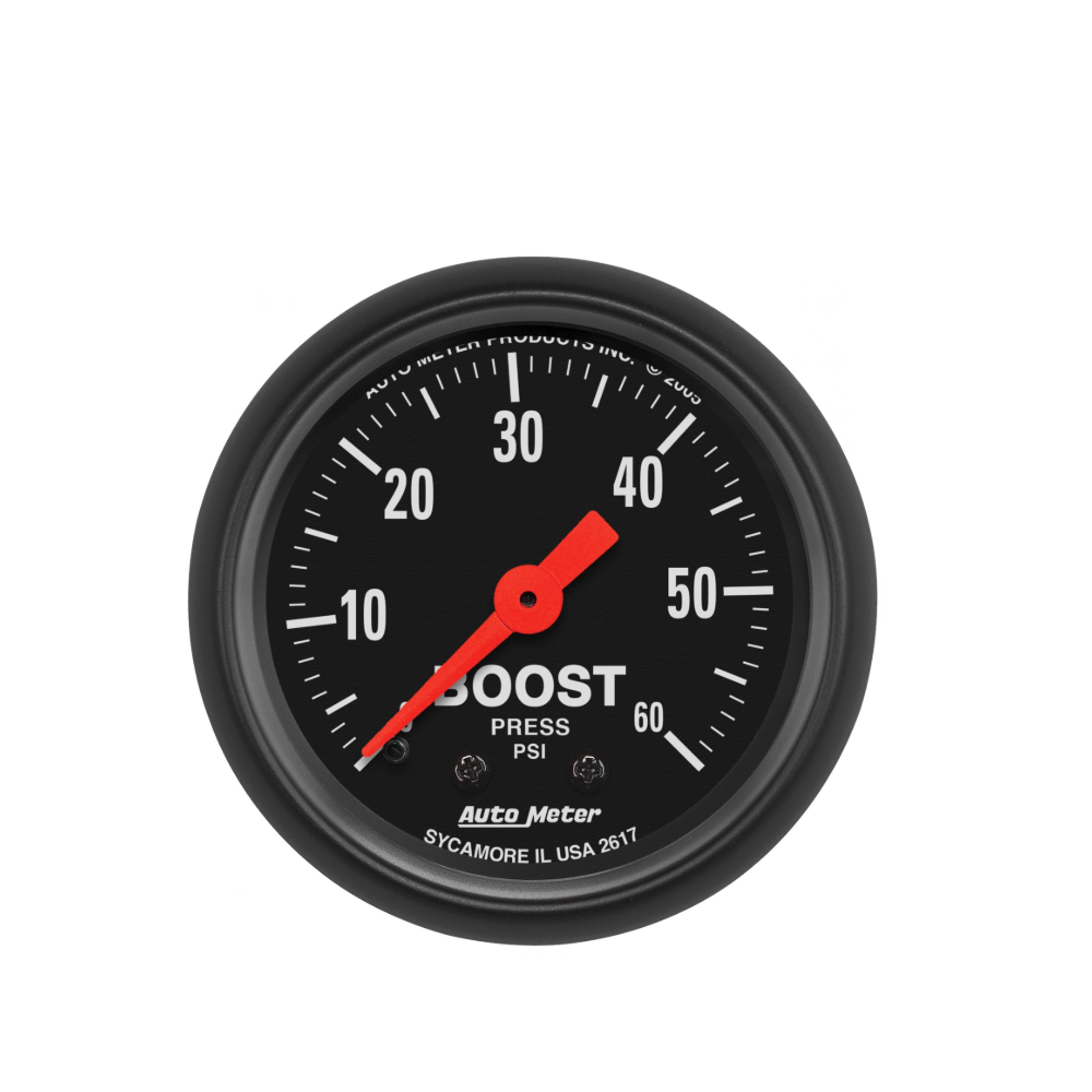 AutoMeter Z-Series 60 PSI Boost Pressure Gauge