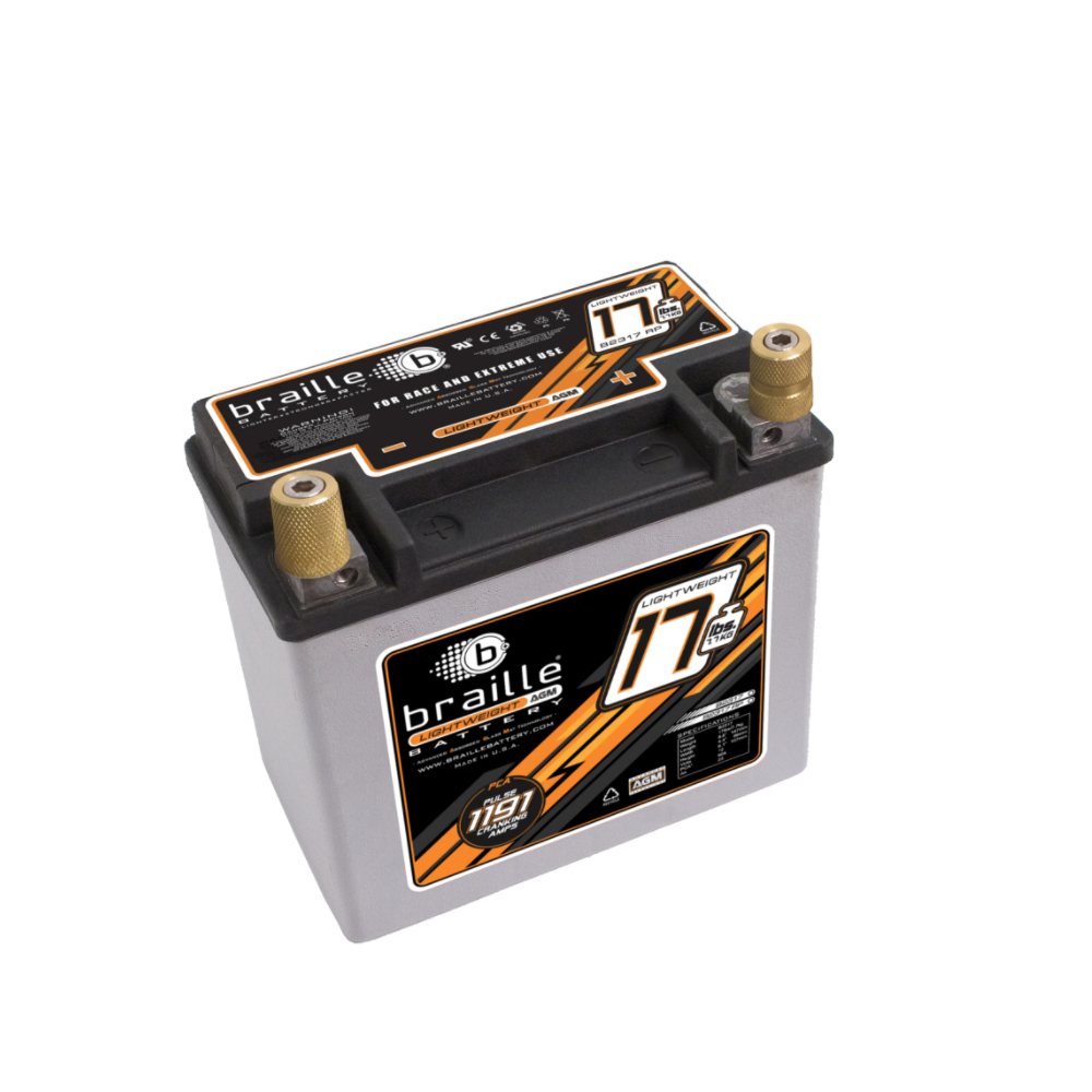 Braille 17LB Lightweight AGM Battery