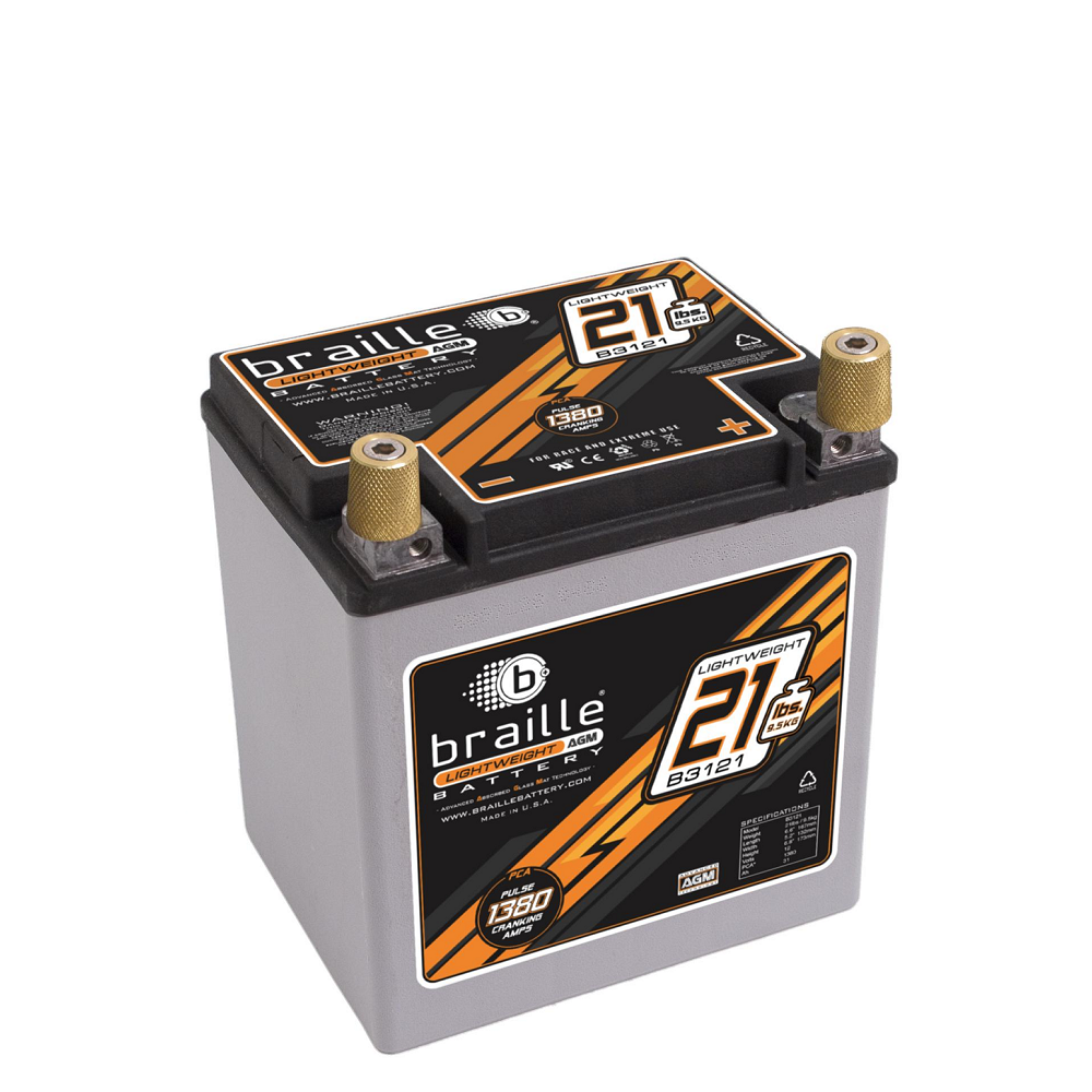 Braille 21LB Lightweight AGM Battery