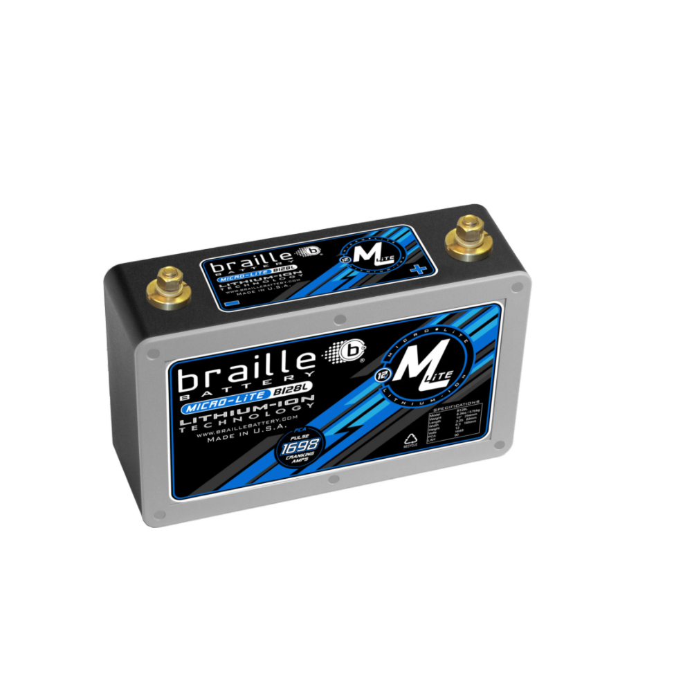 Braille 8LB Carbon Fiber Lightweight Lithium Ion Battery