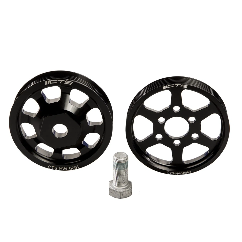 CTS Turbo Lightweight Crank + Power Steering Pulley Kit MK4 R32