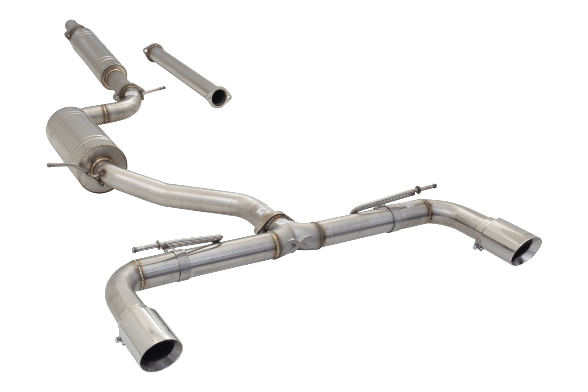 XForce 3" 304 Stainless Steel Cat-Back Exhaust System - MK7/MK8 GTI