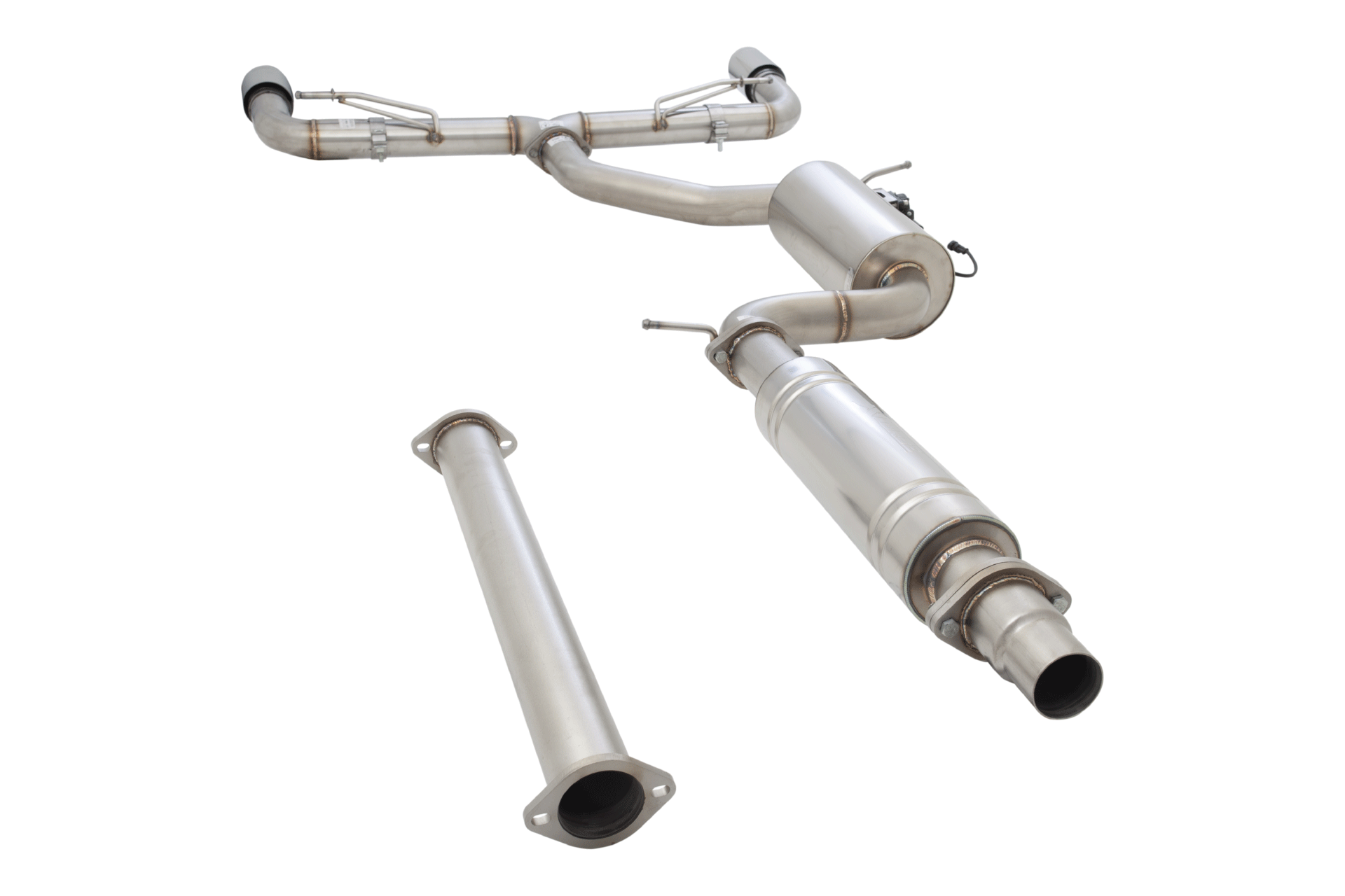 XForce 3" 304 Stainless Steel Cat-Back Exhaust System With Varex Muffler - MK7/MK8/MK8.5 GTI