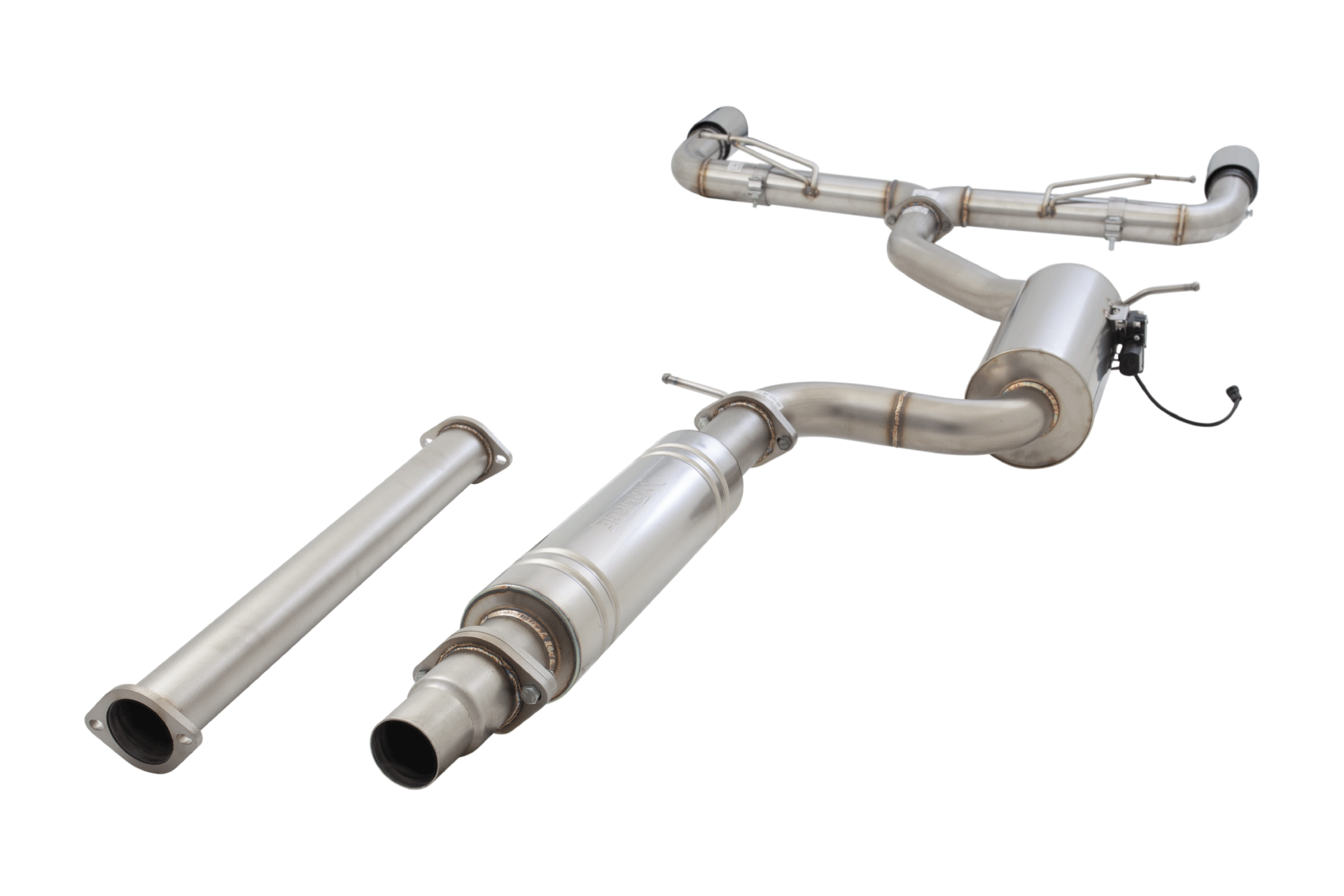 XForce 3" 304 Stainless Steel Cat-Back Exhaust System With Varex Muffler - MK7/MK8/MK8.5 GTI