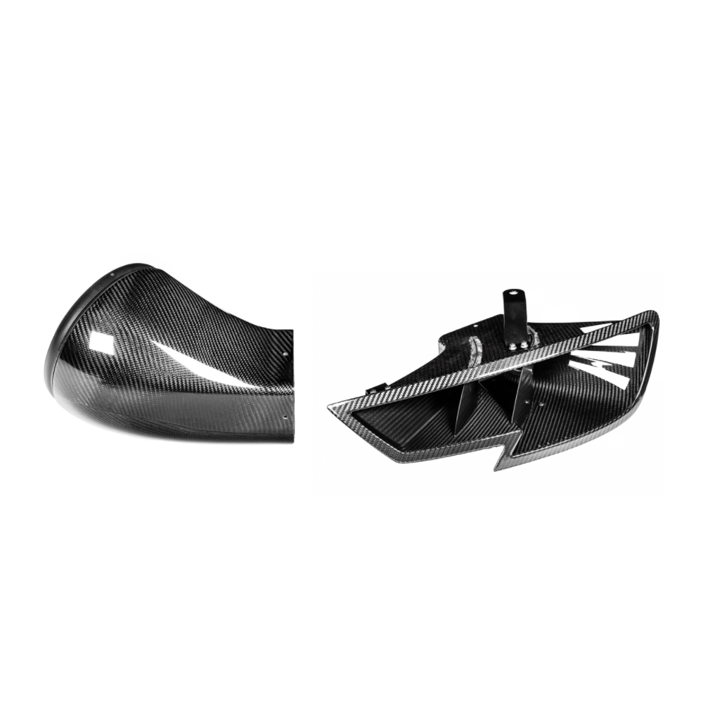 Eventuri Carbon Fiber Headlight Intake Race Duct 8V RS3