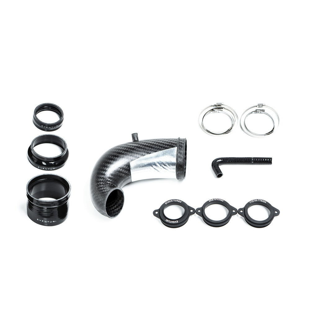 Eventuri Carbon Fiber Turbo Inlet Pipe 8V RS3 · 8S TT RS
