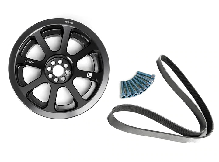 Integrated Engineering 3.0T TFSI 188mm Crank Pulley & Damper Upgrade Kit - B8/B8.5 S4/S5/Q5/SQ5 & C7 A6/A7