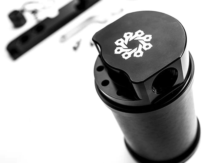 Integrated Engineering Recirculating Catch Can Kit - MK5/MK6 Golf R 2.0T FSI (OEM Valve Cover)