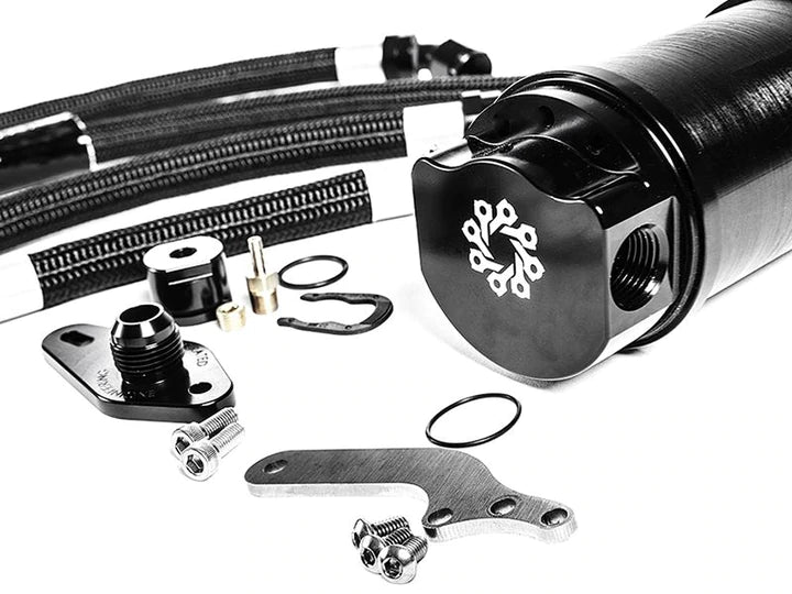 Integrated Engineering Recirculating Catch Can Kit For IE Billet Valve Cover - MK5/MK6 Golf R & 8J TTS