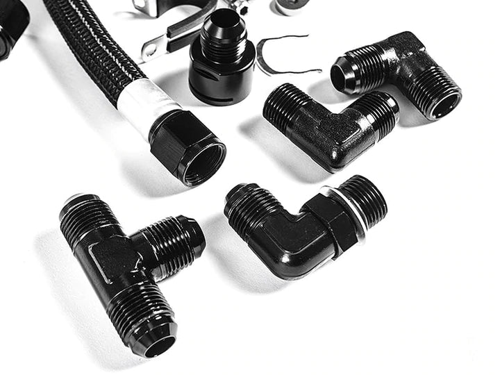 Integrated Engineering Recirculating Catch Can Kit For IE Billet Valve Cover - MK5/MK6 Golf R & 8J TTS