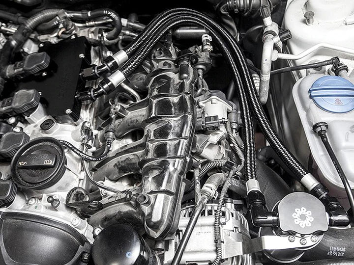 Integrated Engineering Recirculating Catch Can Kit - B8 A4 2.0T TSI
