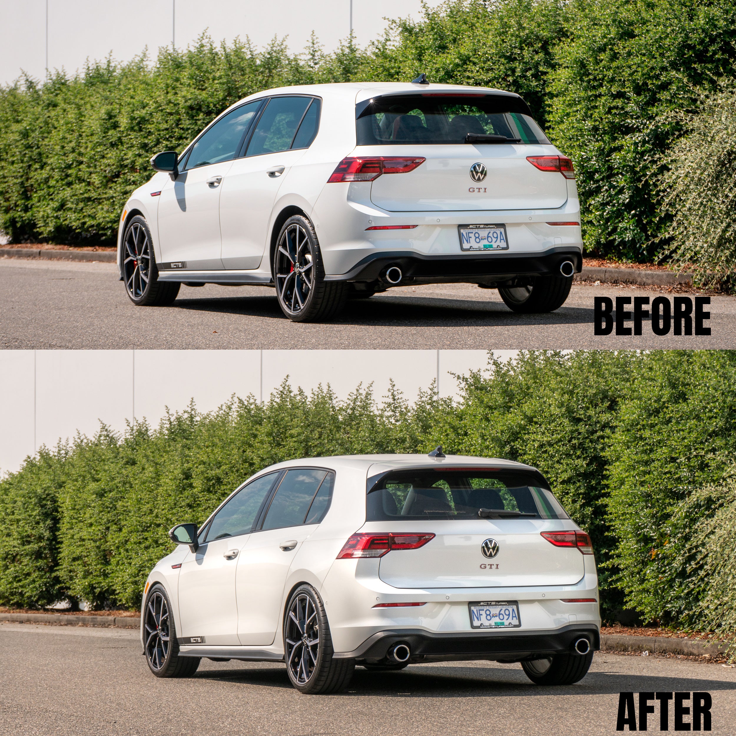 CTS Turbo Lowering Springs - MK8 GTI