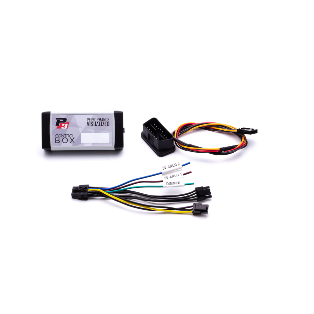 P3 V3 OBD2 Gauge Blue + White MK5 · 1K