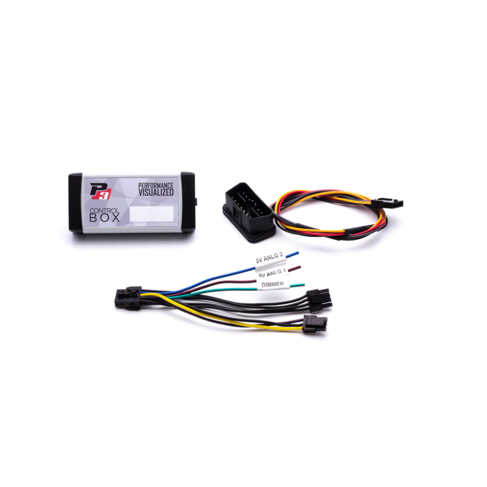 P3 V3 OBD2 Gauge Red + White MK6