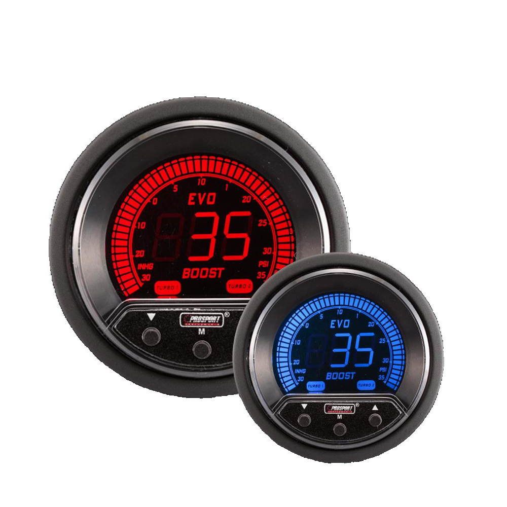Prosport Evo Series Electrical Boost Controller Gauge