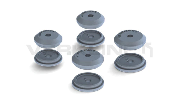 VERKLINE Rear Aluminum Subframe Bushings - MQB/MQB Evo