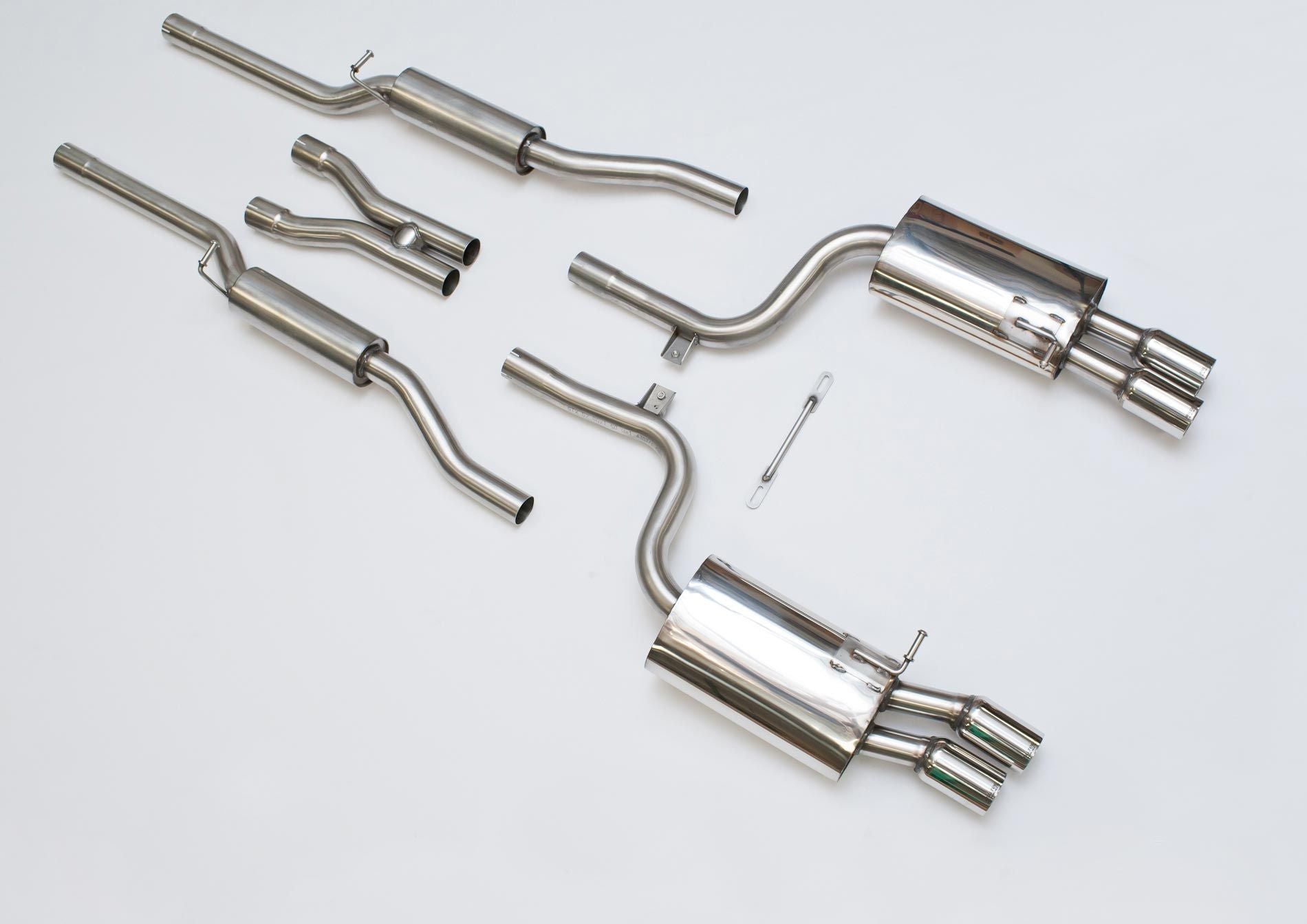 Milltek Catback Exhaust - Audi B7 S4 Saloon/Sedan Avant & Cabriolet