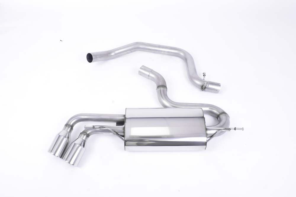 Milltek Catback Exhaust - Audi 8J TT 2.0 (Standard Rear Valance) FWD