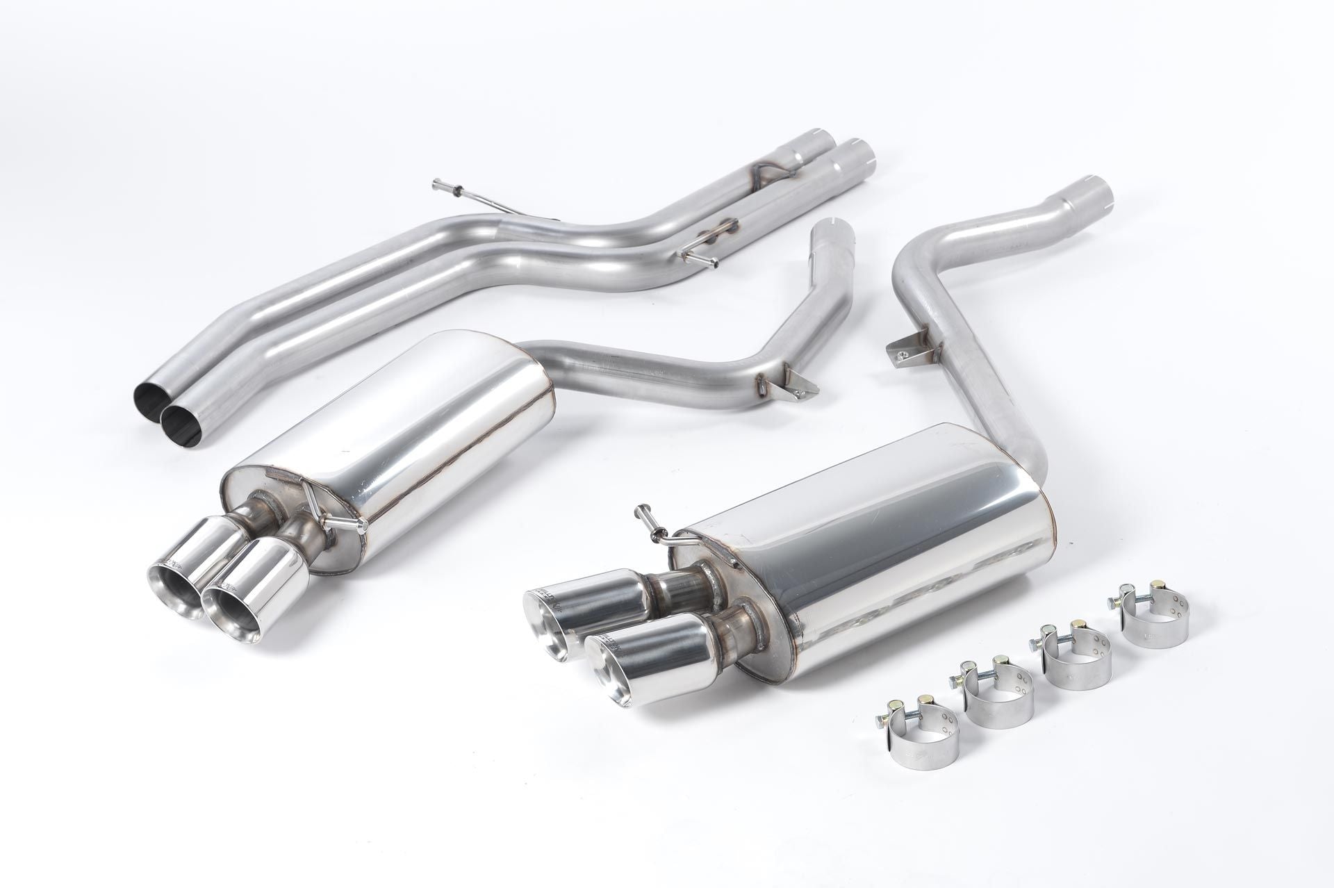 Milltek Catback Exhaust - Audi B8 S5 4.2 Coupe (Manual Only)