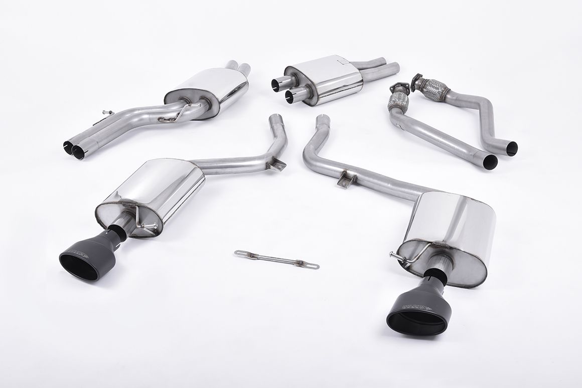 Milltek Resonated Catback Exhaust - Audi B8 S4 3.0