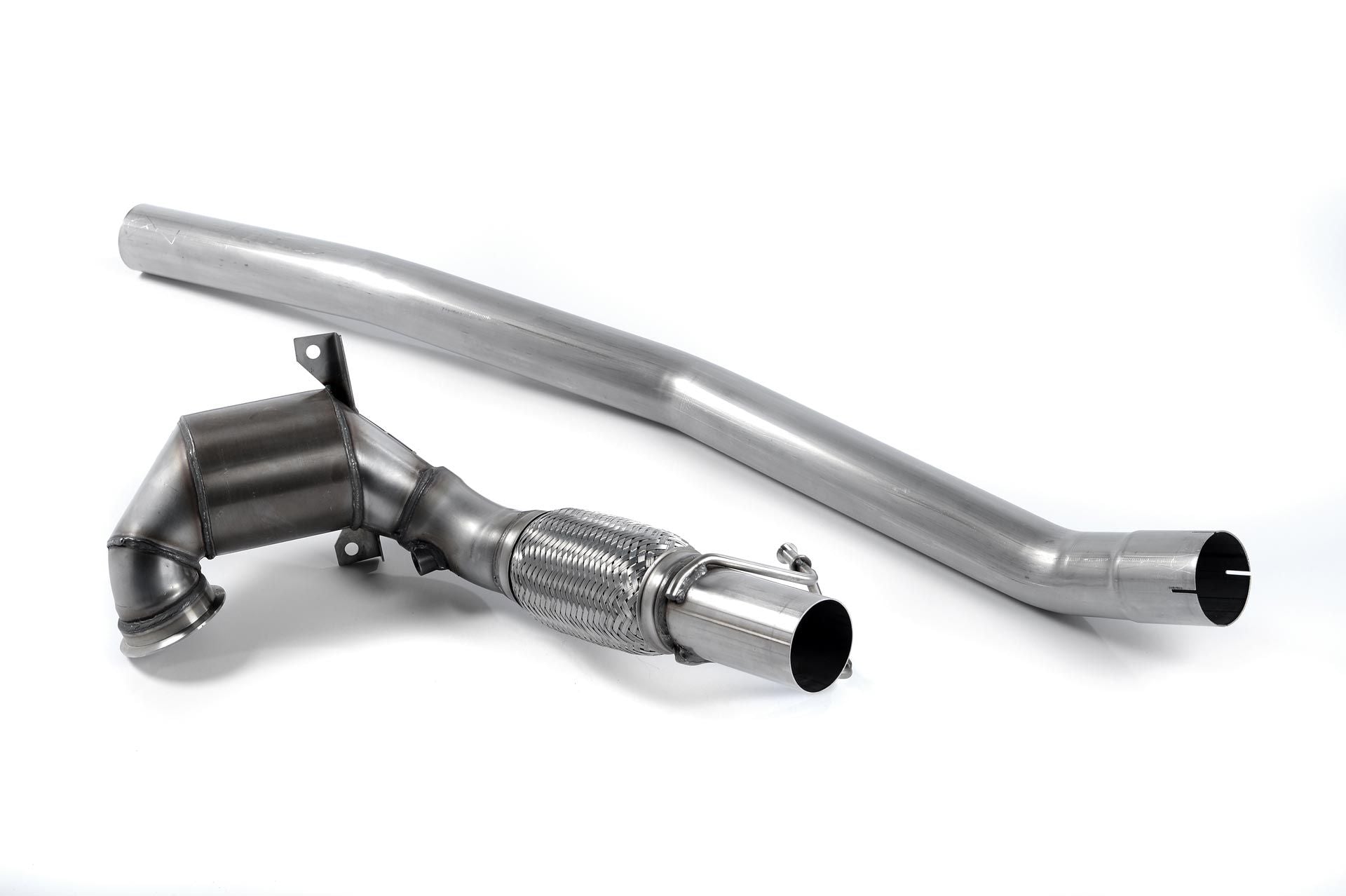 Milltek Catted High Flow Downpipe - AWD MQB (MK7 R, 8V A3/S3, Arteon)