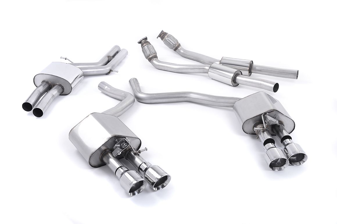 Milltek Valved Catback Exhaust - Audi C7 S6 4.0T