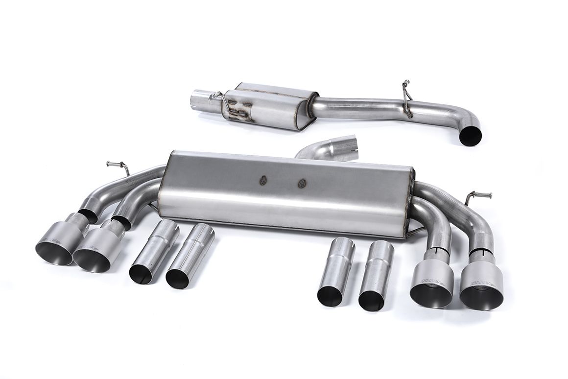 Milltek Non-Valved Catback Exhaust - Audi 8V S3