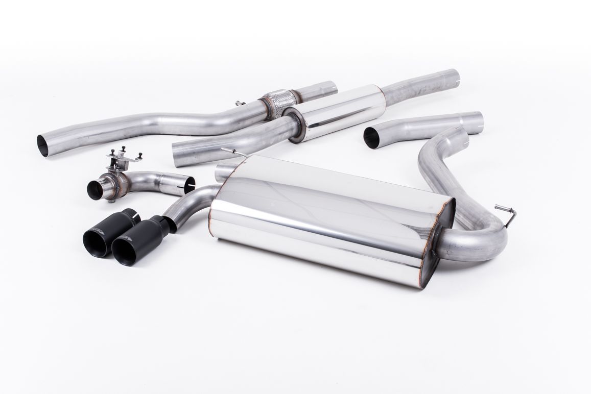 Milltek Cat-Back Exhaust - BMW F32 428i Coupe (Manual without Tow Bar) - OE Twin Outlet Style