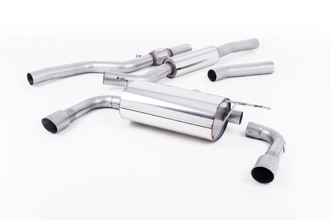 Milltek Cat-Back Exhaust - BMW F32 428i Coupe (Automatic without Tow Bar) - 435i style