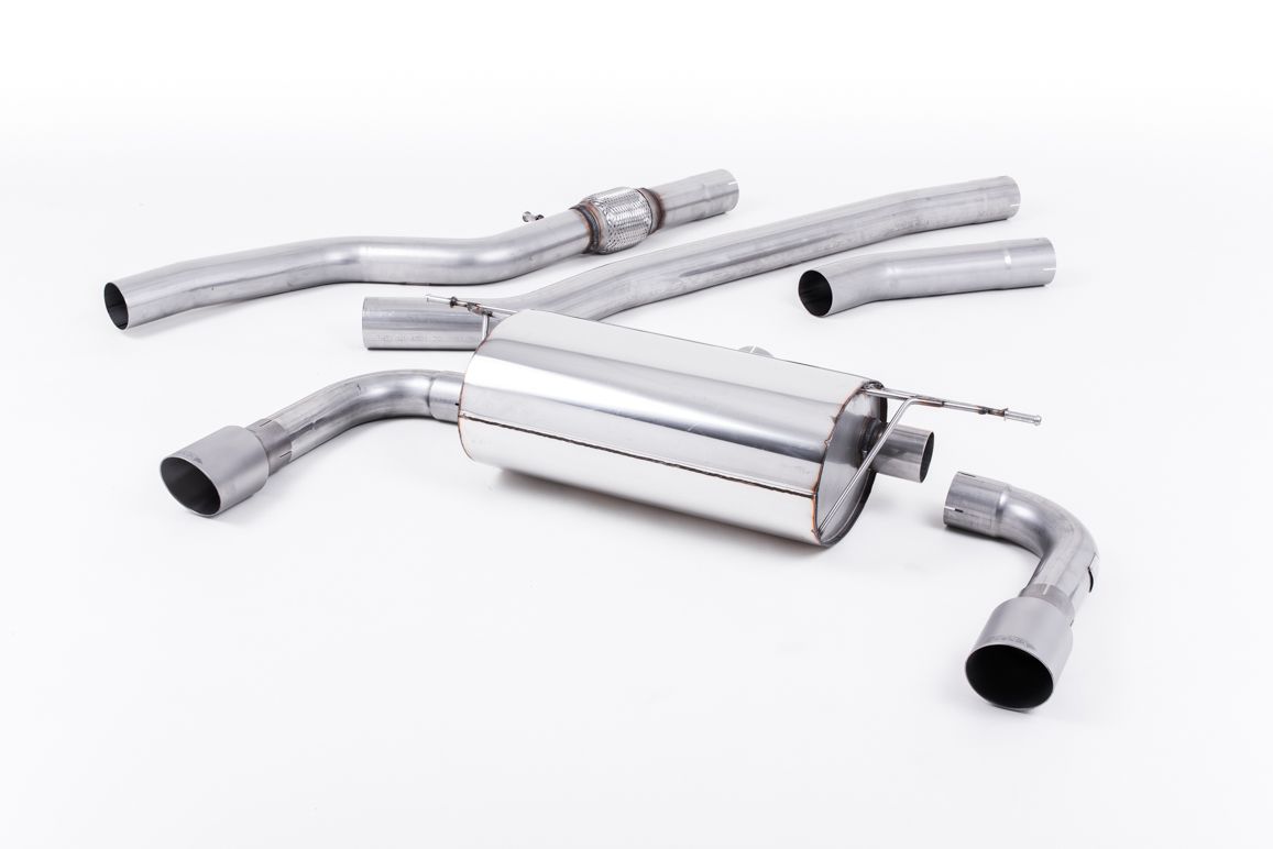 Milltek Cat-Back Exhaust - BMW F32 428i Coupe (Manual without Tow Bar) - 435i style