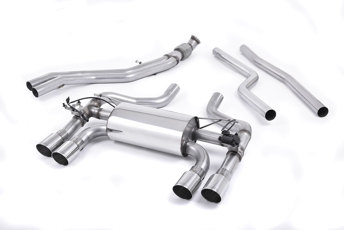 Milltek Hollowtek Twin Valved Catback Exhaust - BMW F87 M2 Coupe