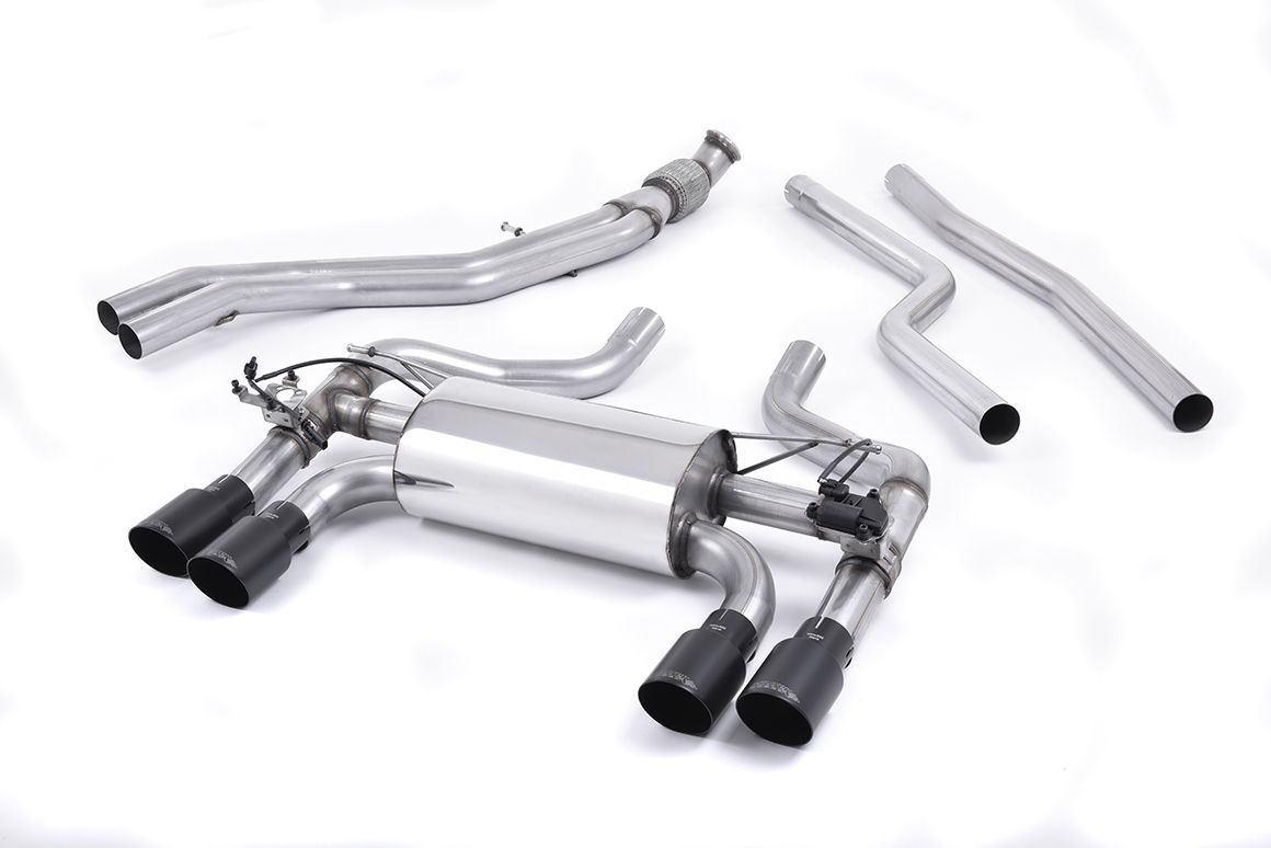 Milltek Hollowtek Twin Valved Catback Exhaust - BMW F87 M2 Coupe