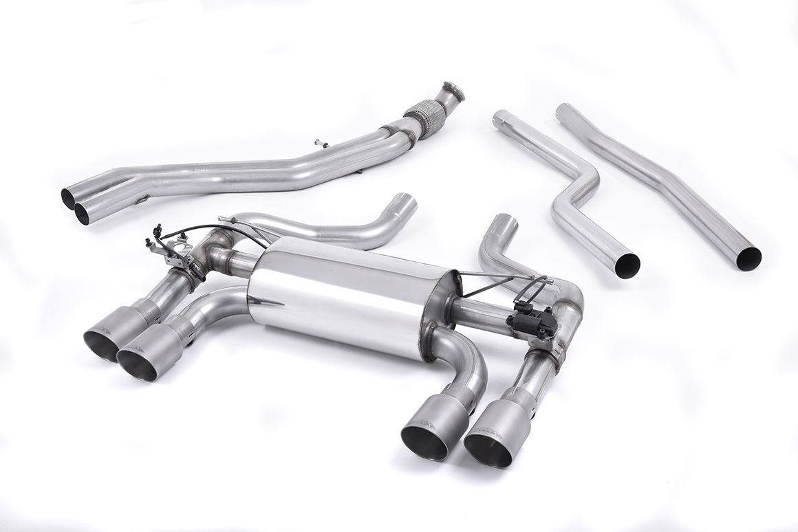 Milltek Hollowtek Twin Valved Catback Exhaust - BMW F87 M2 Coupe
