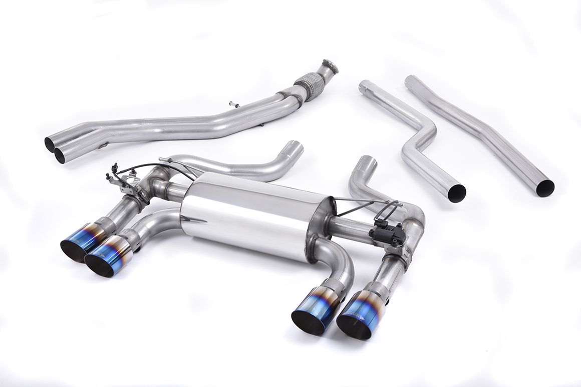 Milltek Hollowtek Twin Valved Catback Exhaust - BMW F87 M2 Coupe